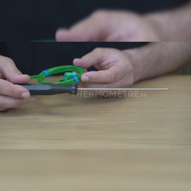 Vidéo explicative de la Sonde de température binder